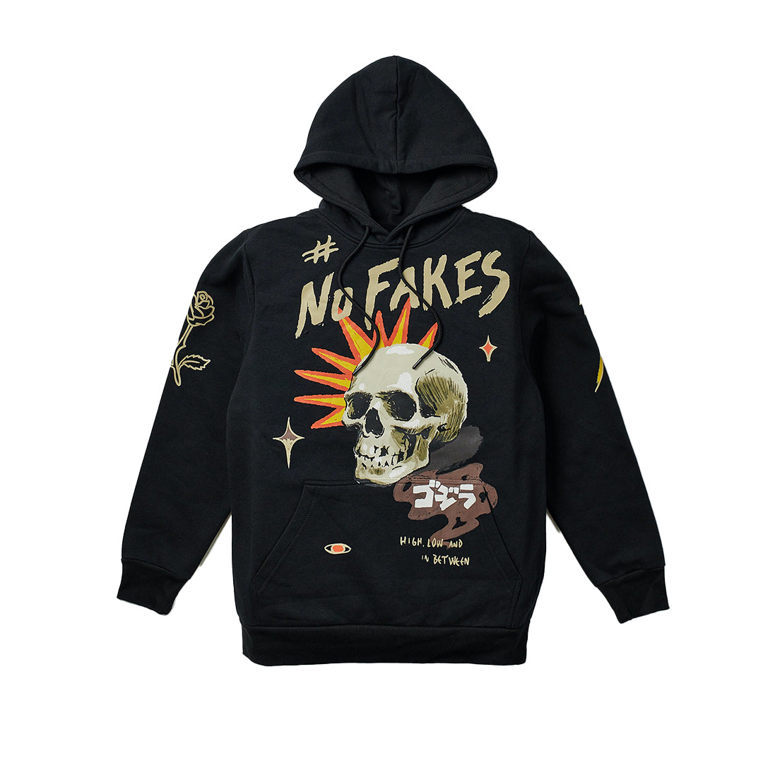 Reason No Fakes Hoodie - Black