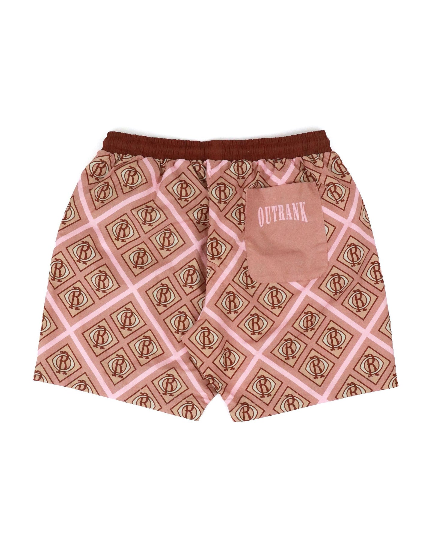 Outrank Monogram 7" Shorts