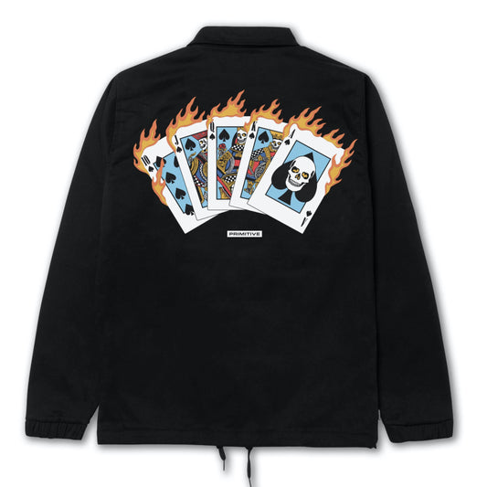 Primitive Royal Coach Jacket - Black