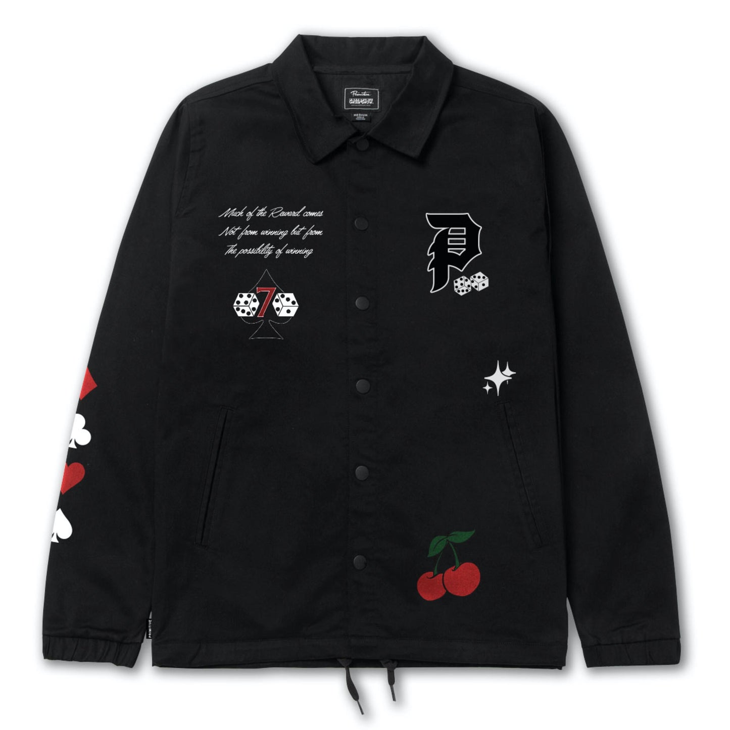 Primitive Royal Coach Jacket - Black