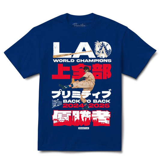 Primitive Last Pitch Tee - Royal