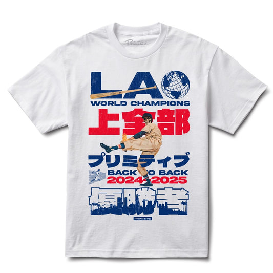 Primitive Last Pitch Tee - White