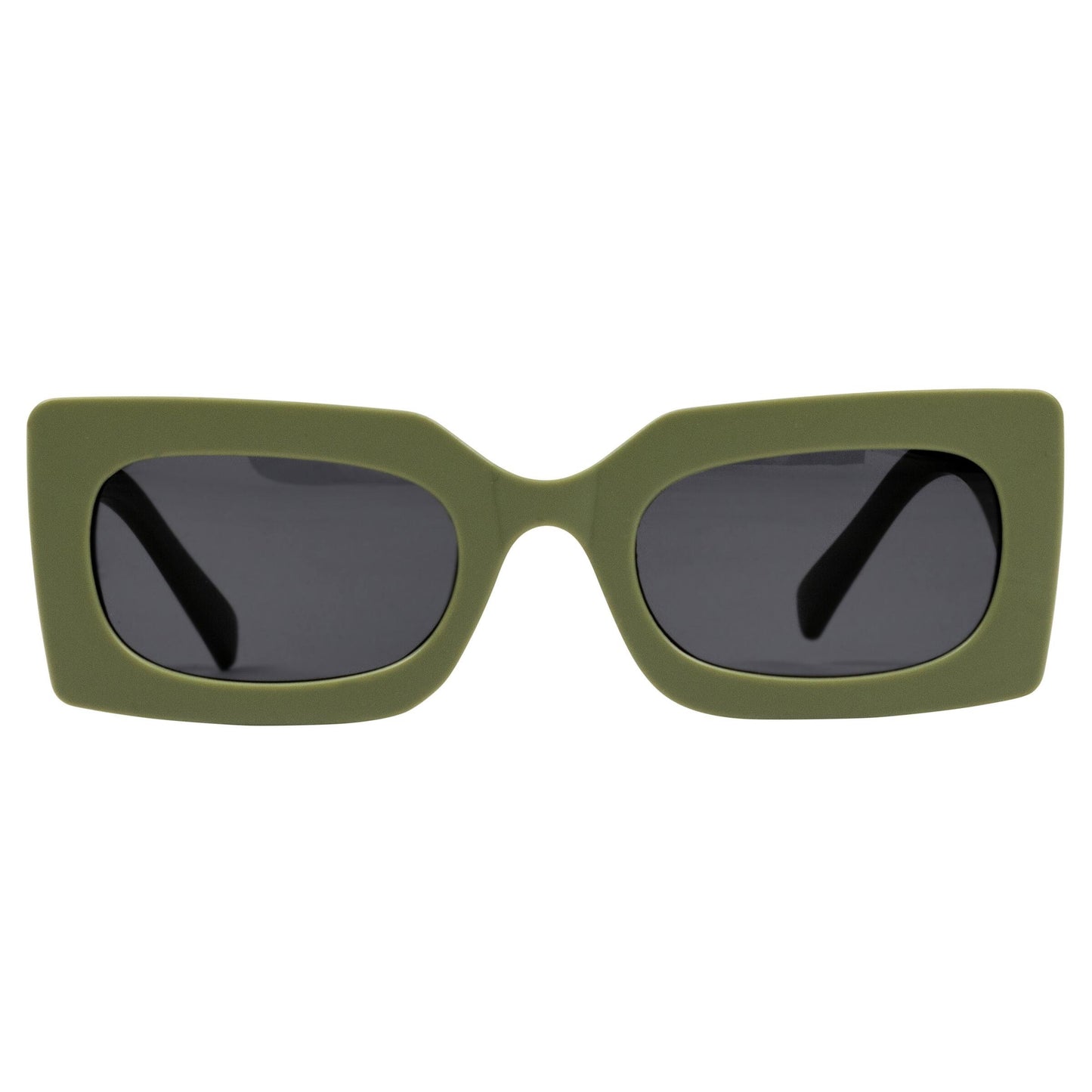 Petals & Peacocks Rhubic Sunglasses - Matte Olive