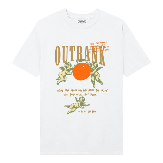 Outrank The Gift Tee - White