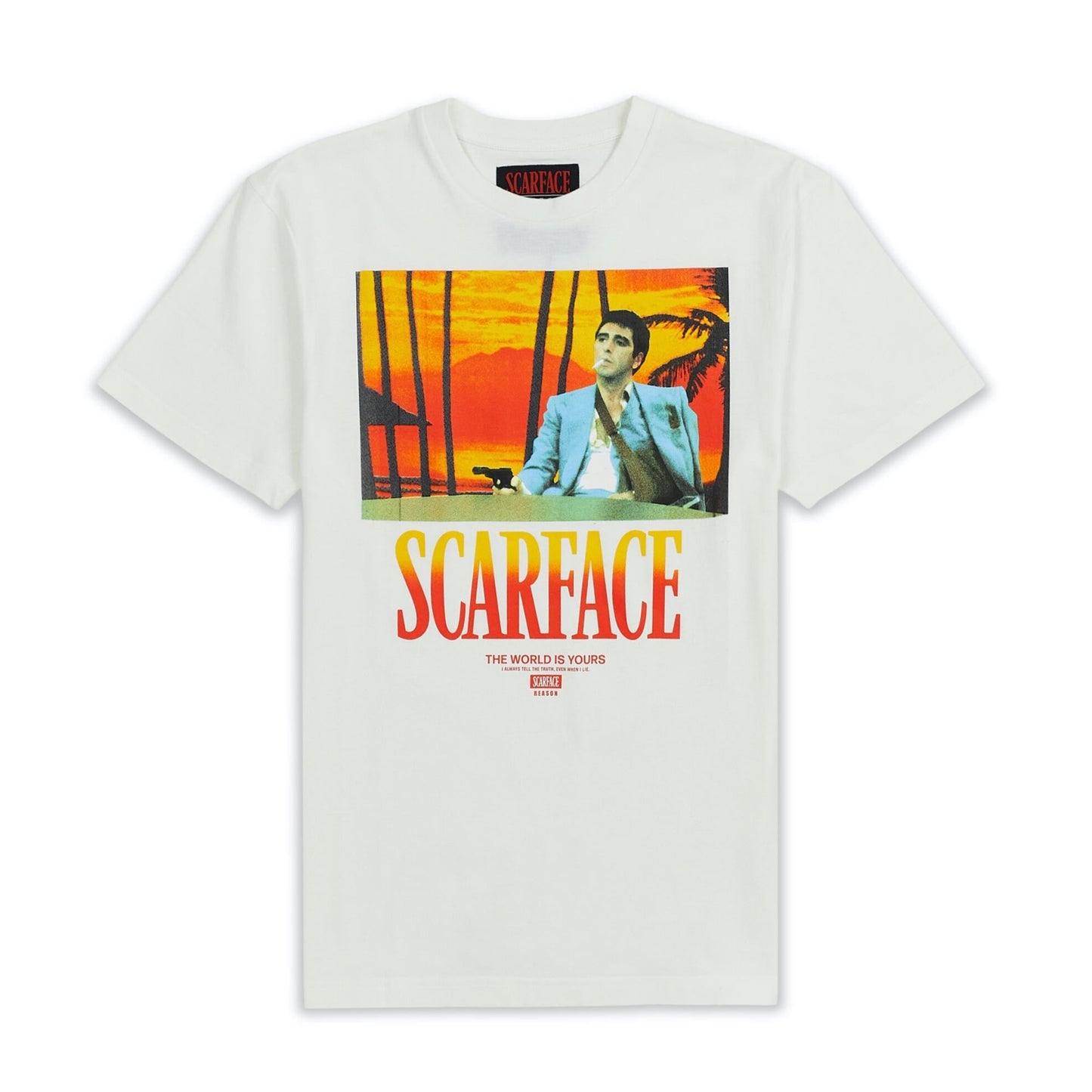 Reason Scarface World Is Yours Tee - White