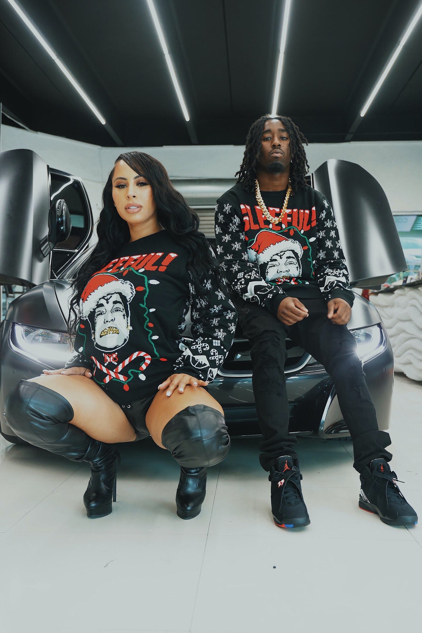 Sniper Gang Unisex Gleeful X-Mas Sweater 3.0