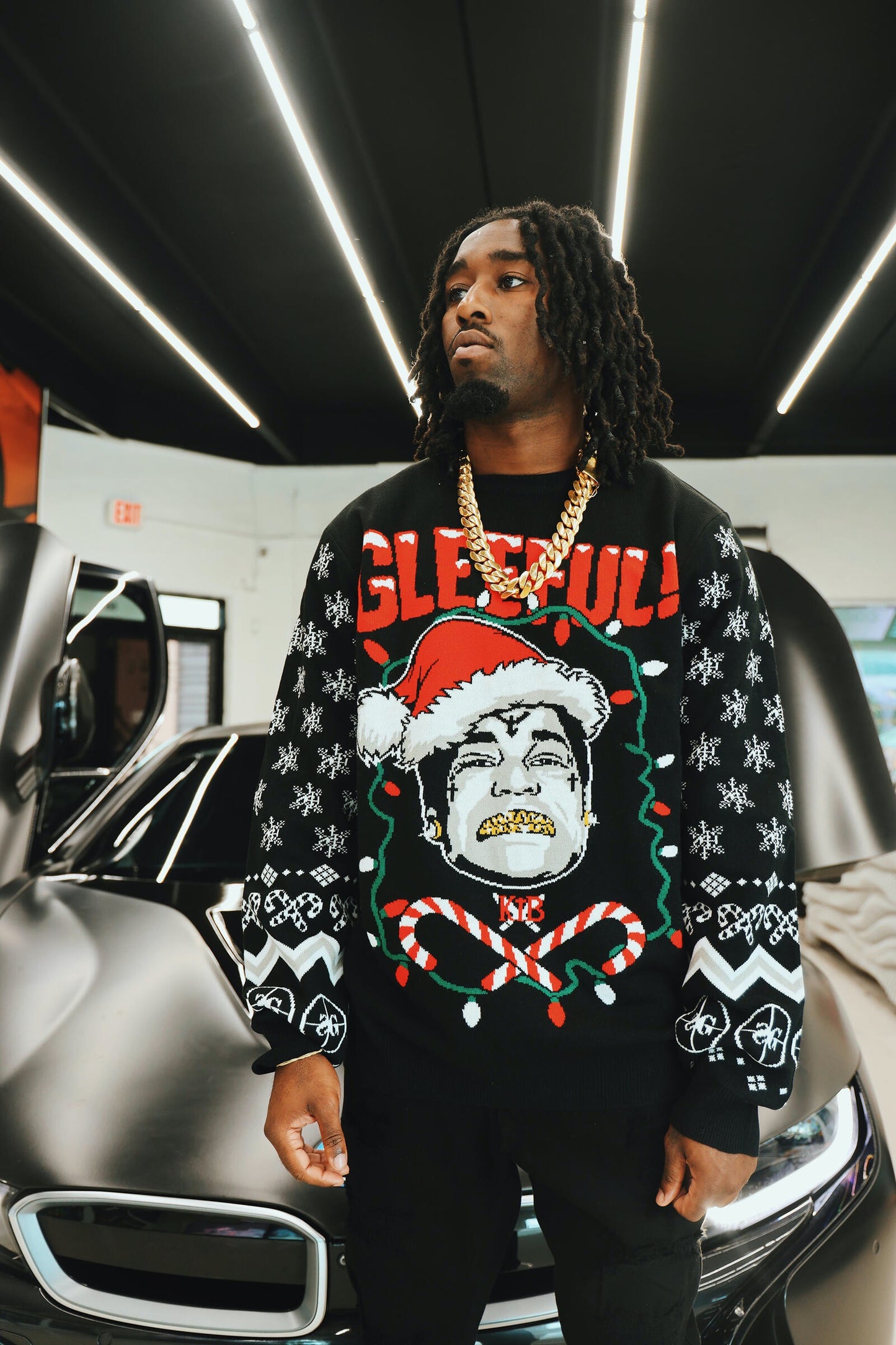 Sniper Gang Unisex Gleeful X-Mas Sweater 3.0