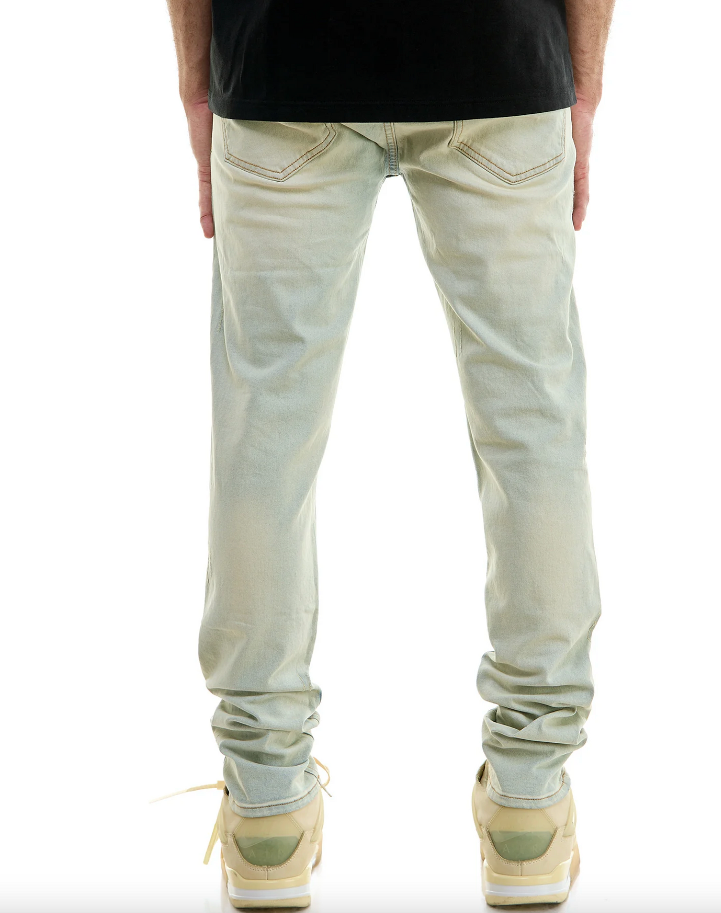 KDNK Mito Denim Pants - Vintage Light Blue