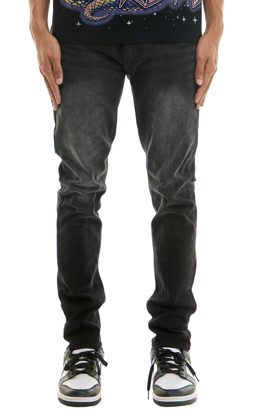 KDNK Core Denim Pants - Black