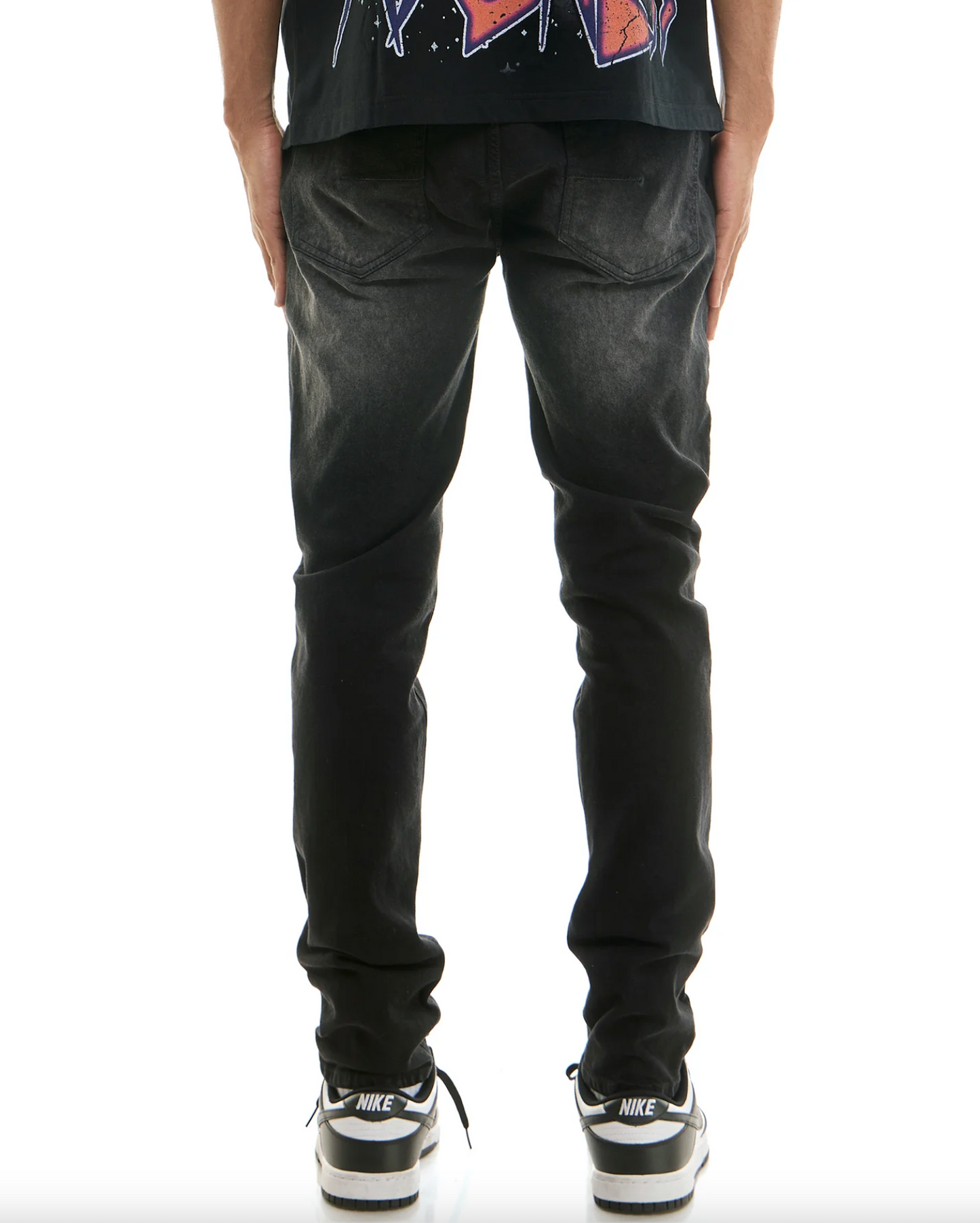 KDNK Core Denim Pants - Black
