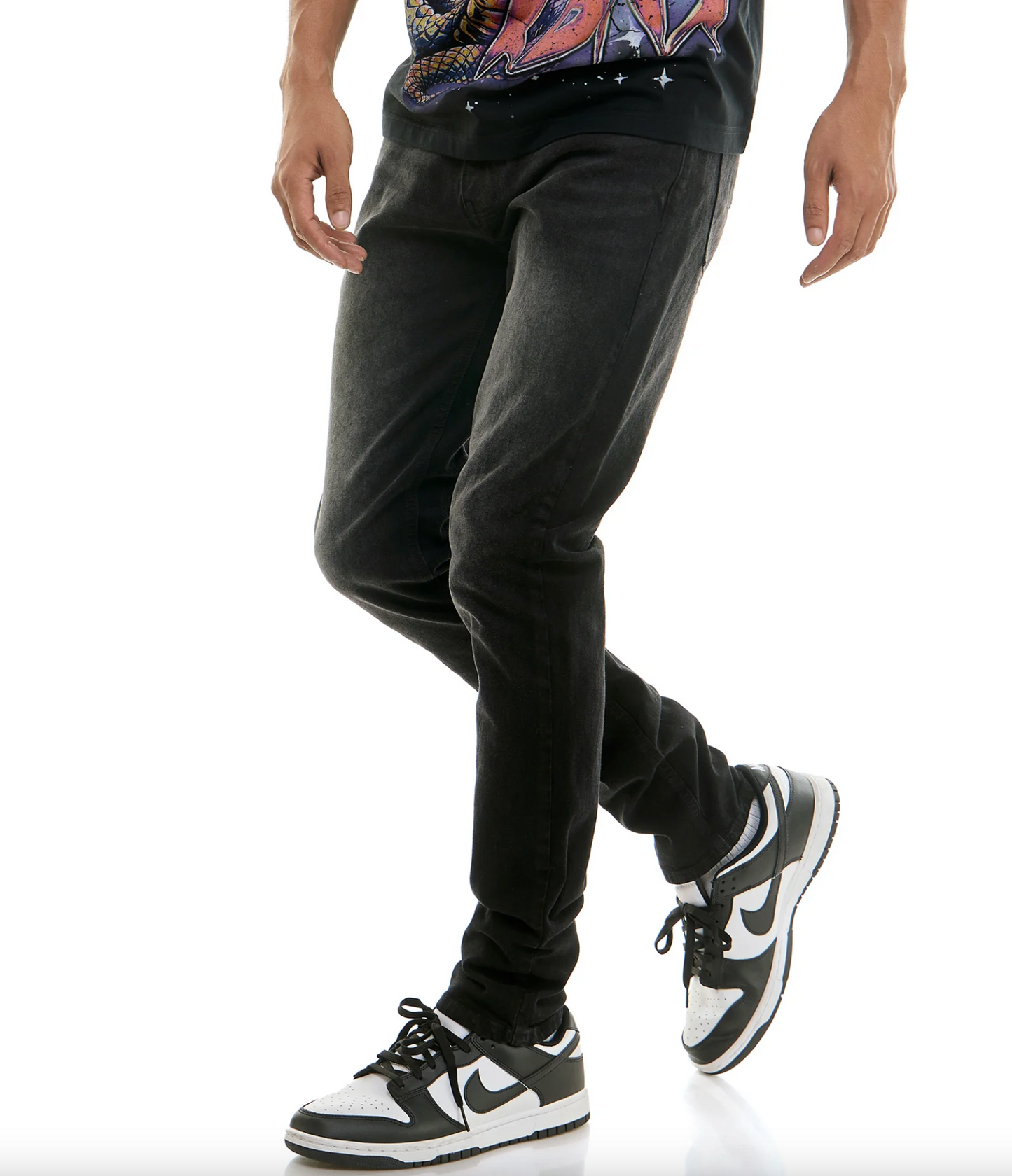 KDNK Core Denim Pants - Black