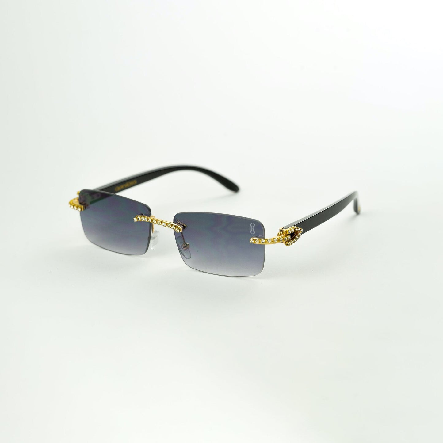 Crown Kings The Player Iced Sunglasses - Black