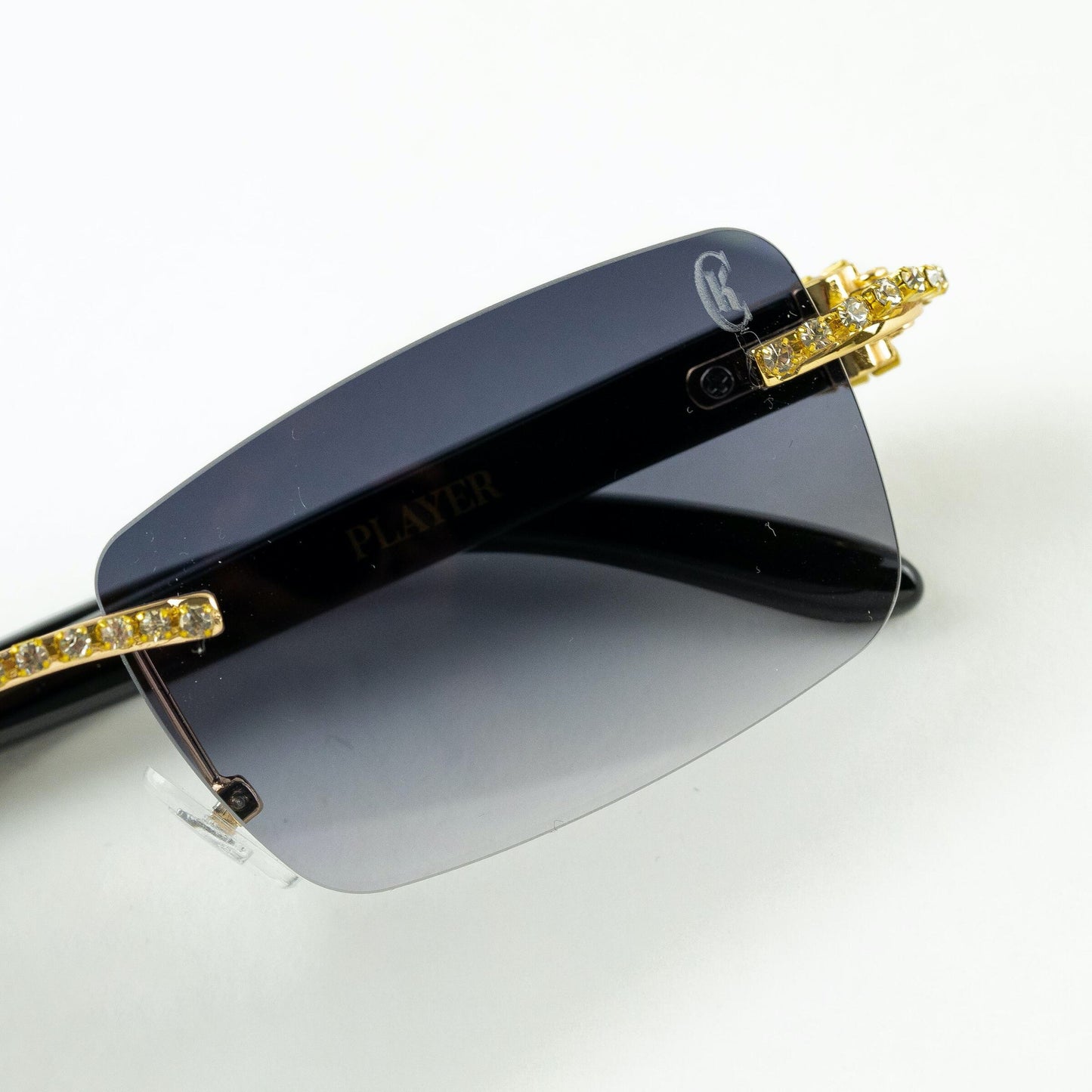 Crown Kings The Player Iced Sunglasses - Black