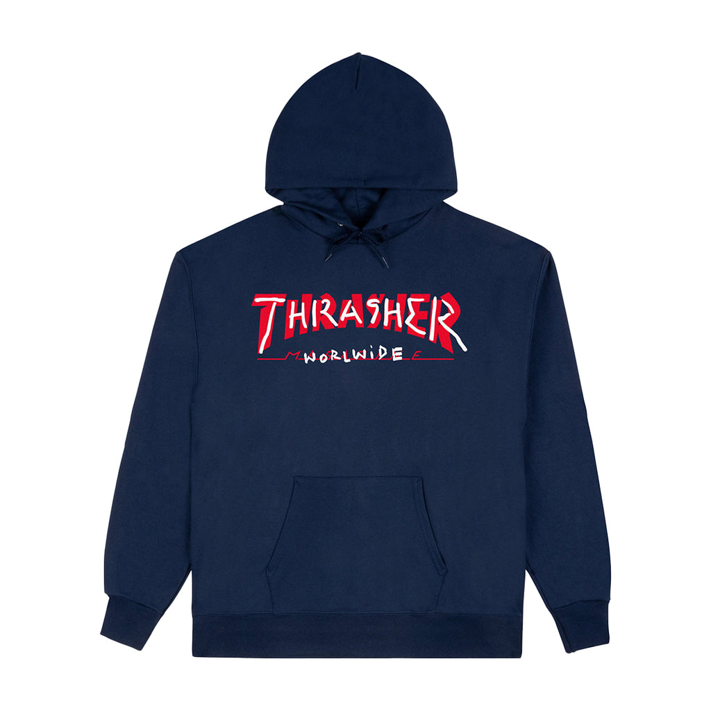 Thrasher Trademark Hoodie - Navy