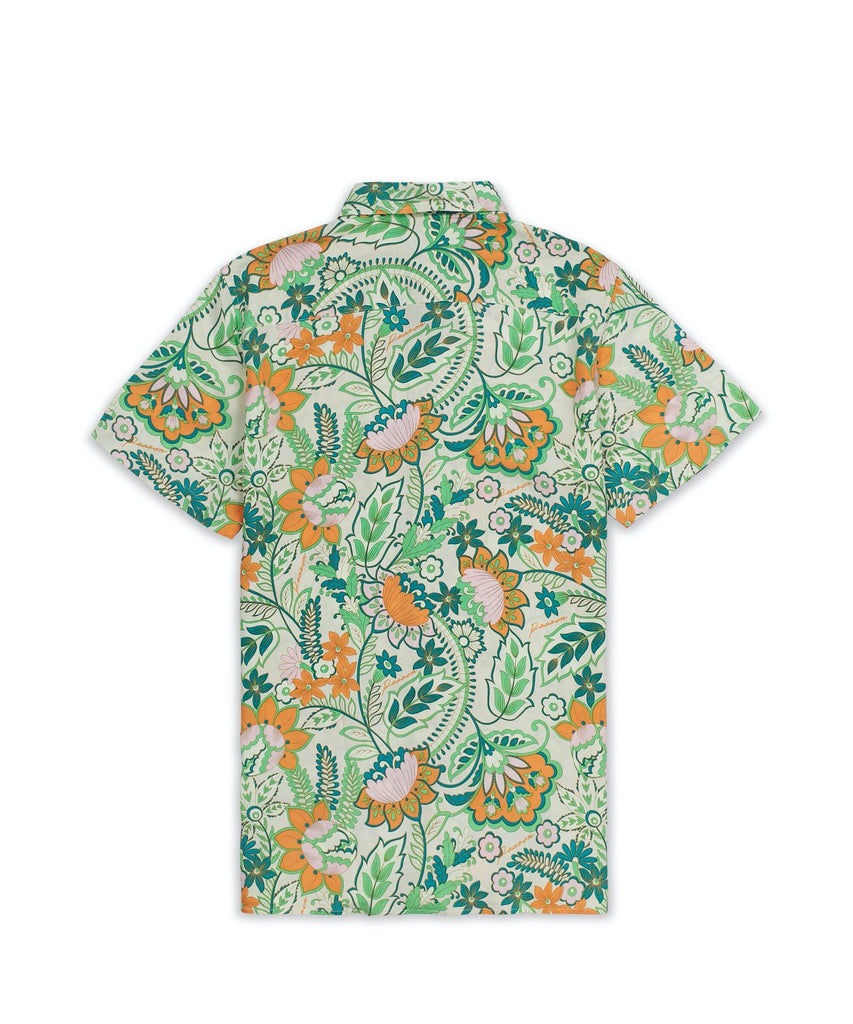 Reason Tropical Vibes Short Sleeve Button Down Shirt