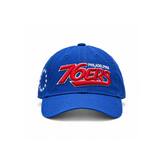 New Era 9TWENTY Philadelphia 76ers Cap - Blue & Red