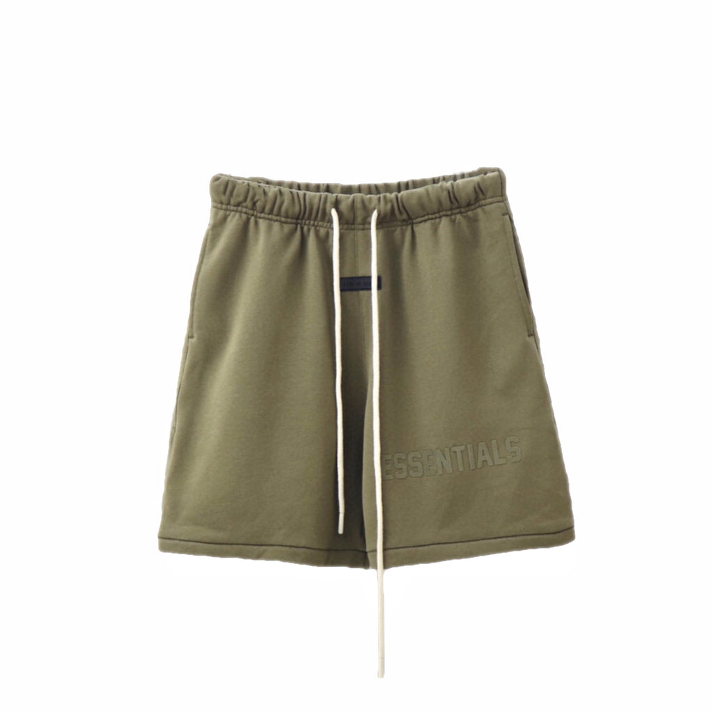 FOG Essentials The Black Collection Sweat Shorts - Moss