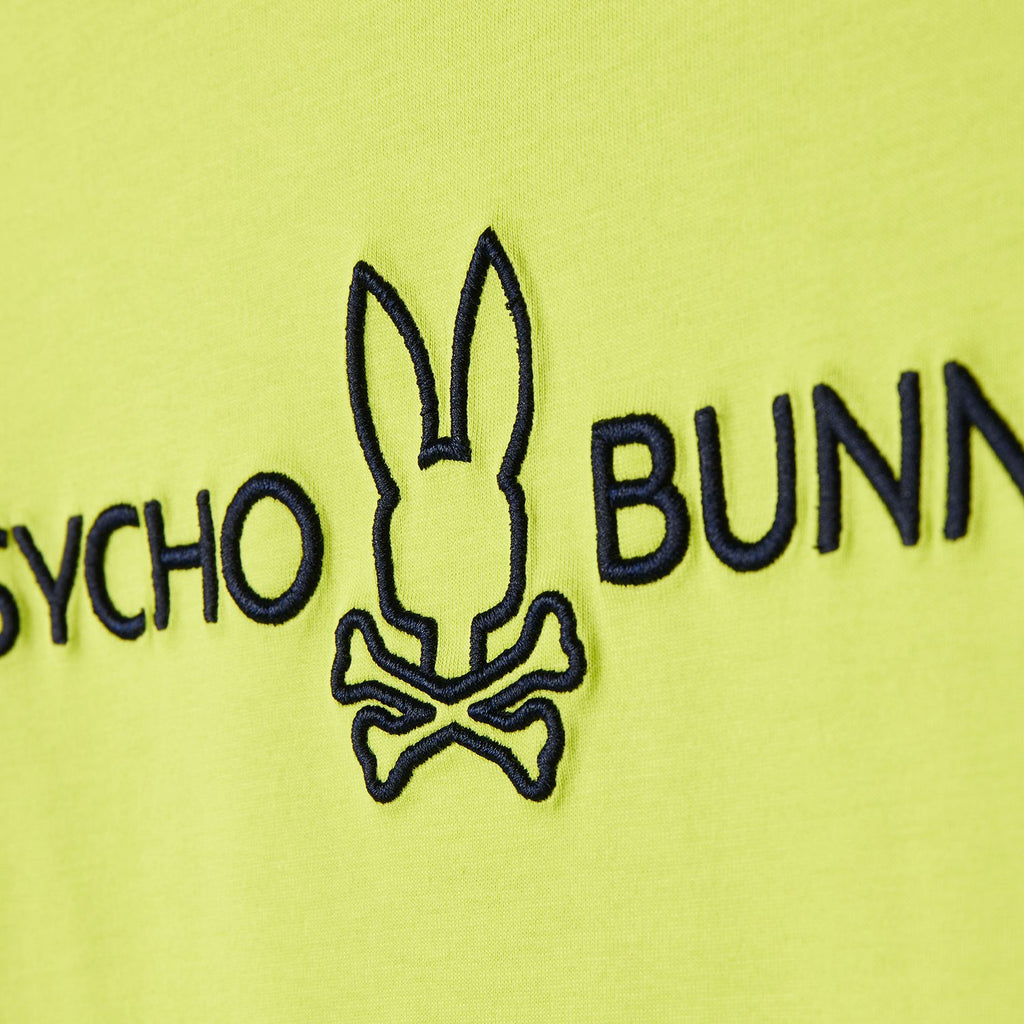 Psycho Bunny Mens Bristol Graphic Tee - Wild Lime