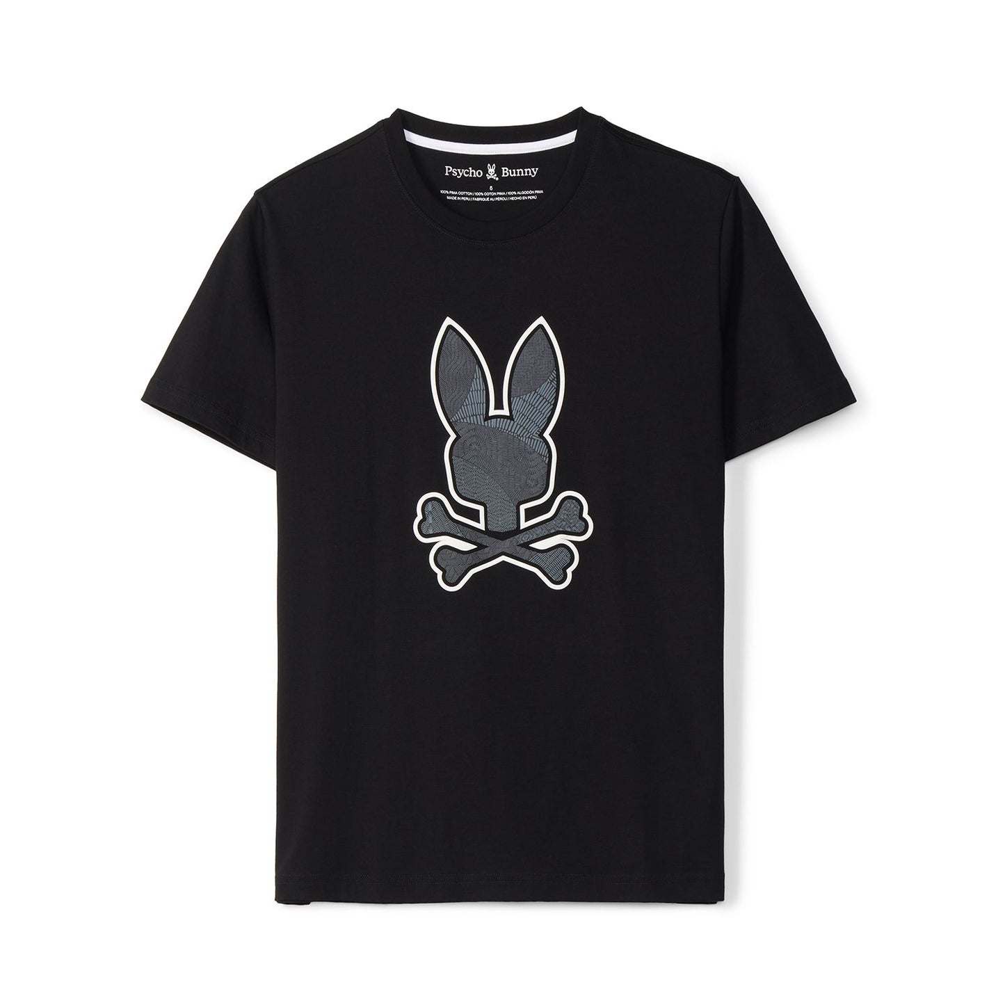 Psycho Bunny Lenox Graphic Tee - Black