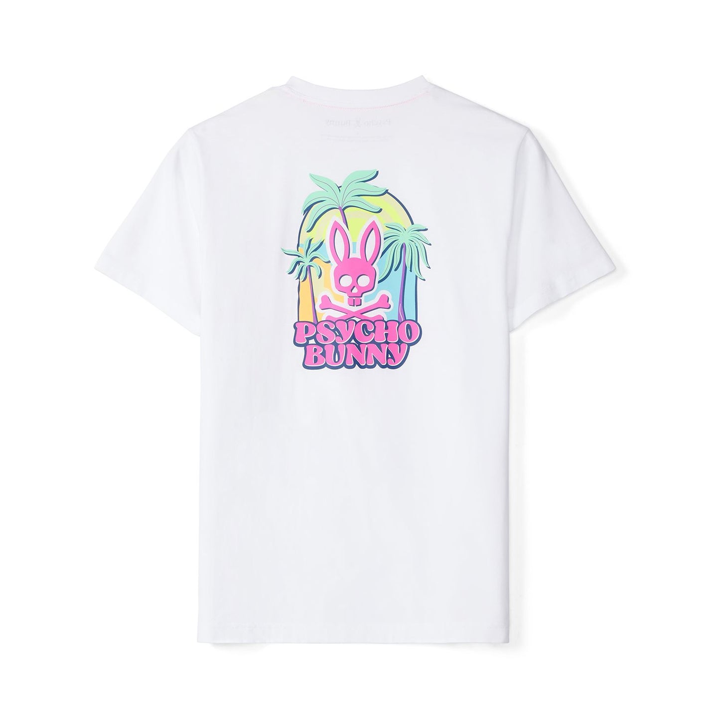 Psycho Bunny Redland Graphic Tee - White