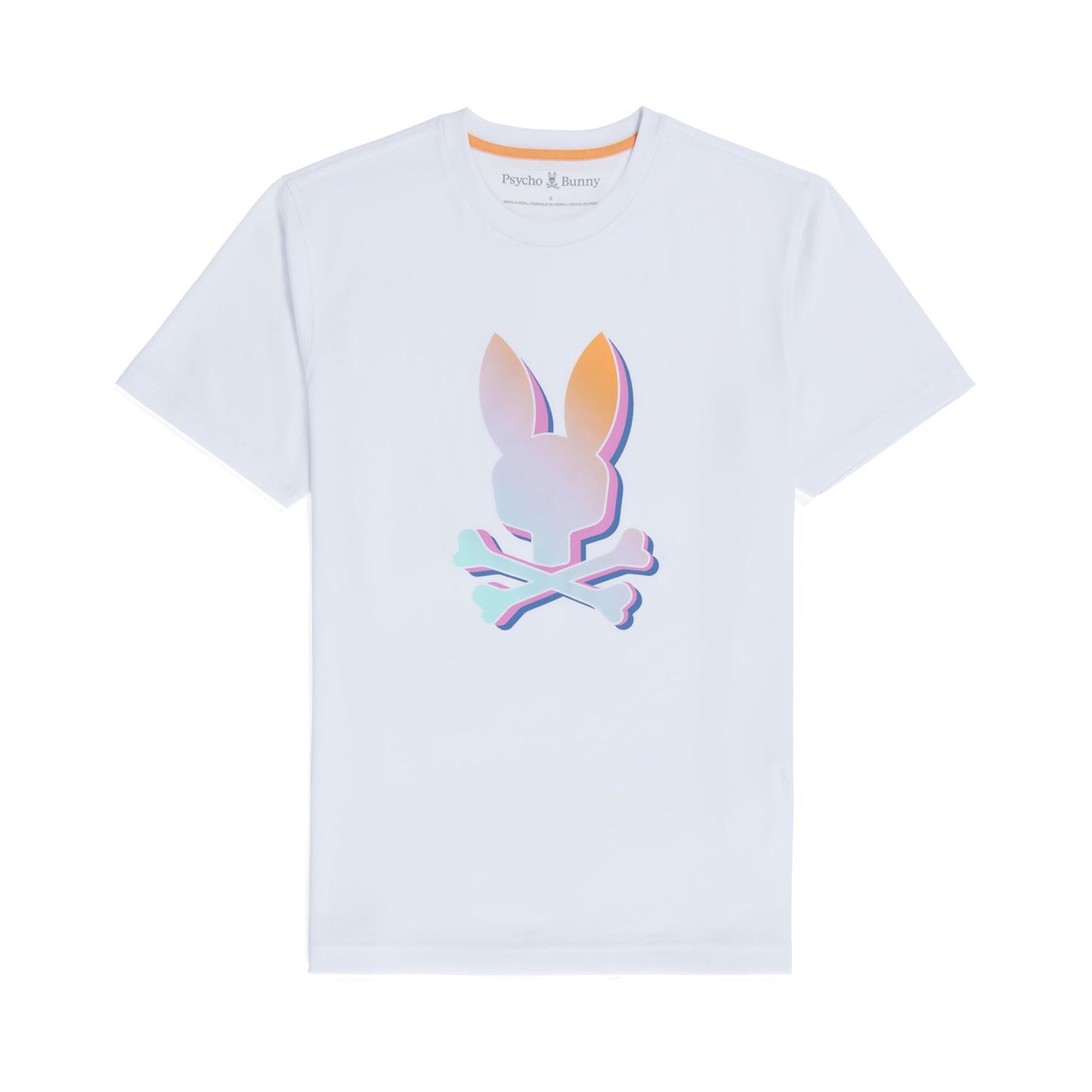Psycho Bunny Palm Springs Graphic Tee - White