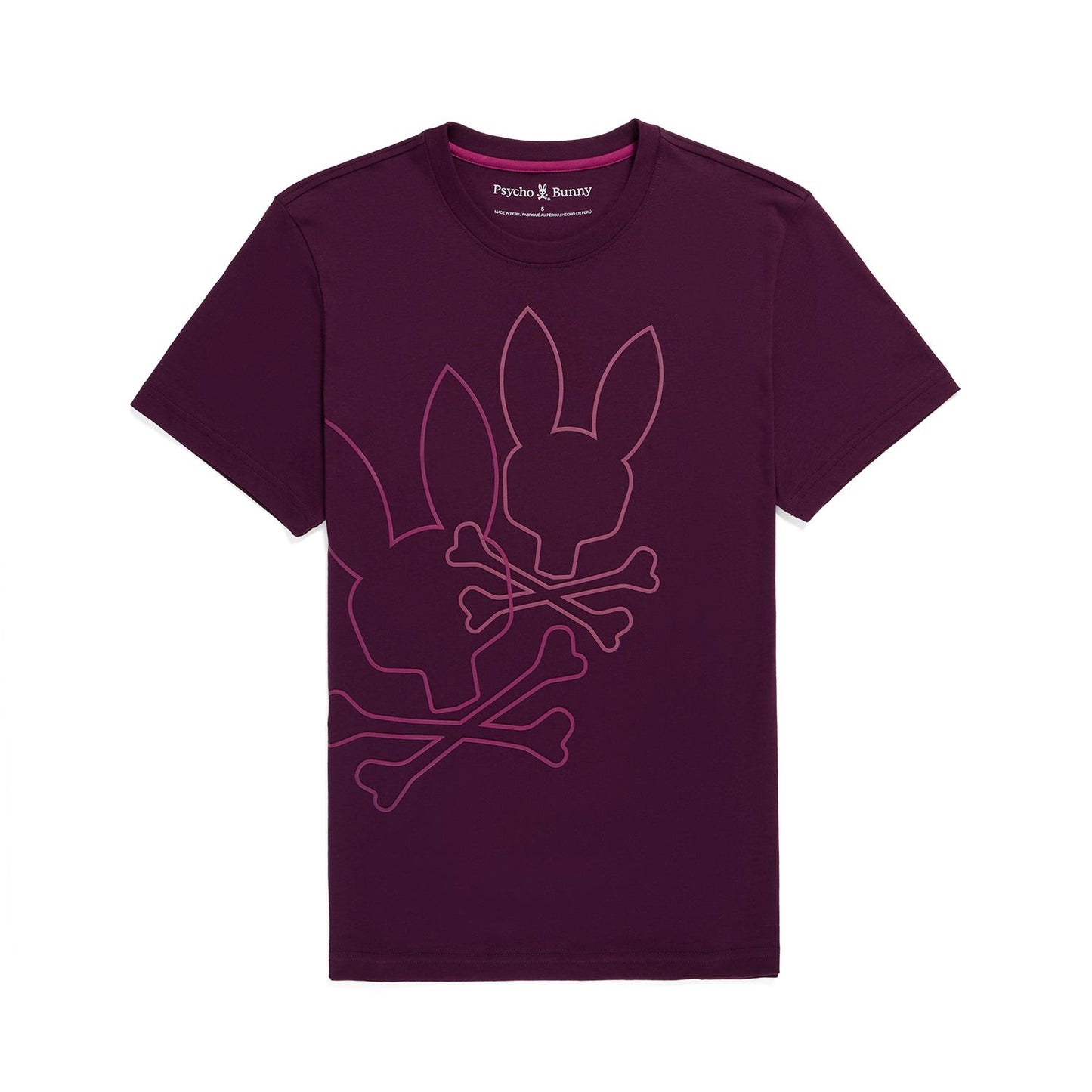 Psycho Bunny San Diego HD Print Tee - Potent Purple