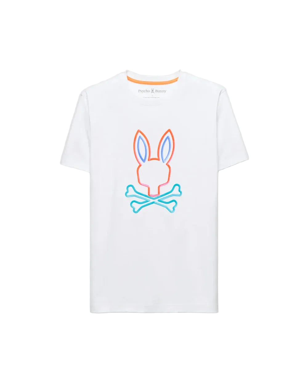 Psycho Bunny Dayton Graphic Tee - White