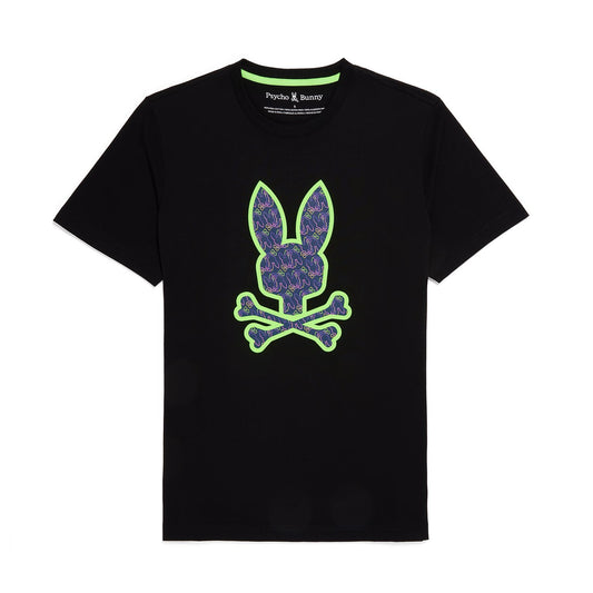 Psycho Bunny Belmont Graphic Tee - Black