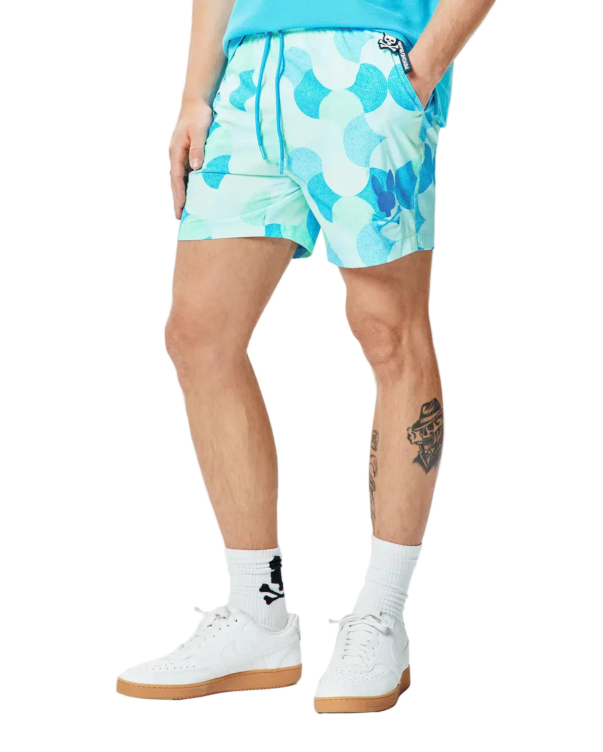 Psycho Bunny Ethan Swim Trunk - Cabbage