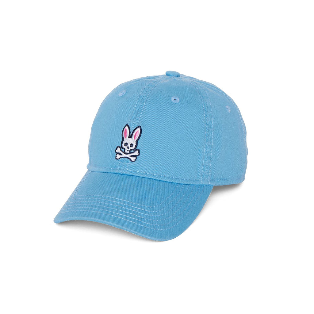 Psycho Bunny Men's Classic Baseball Hat - Cool Blue