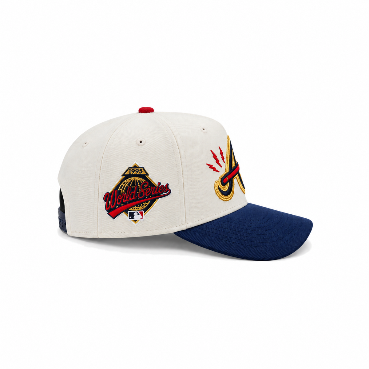 New Era 9FORTY Anaheim Angels Embroidered Snapback - Cream & Navy