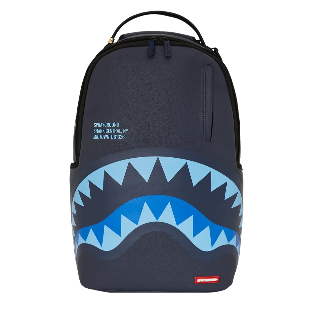 Sprayground Shark Central Late Arrival Deluxe Backpack