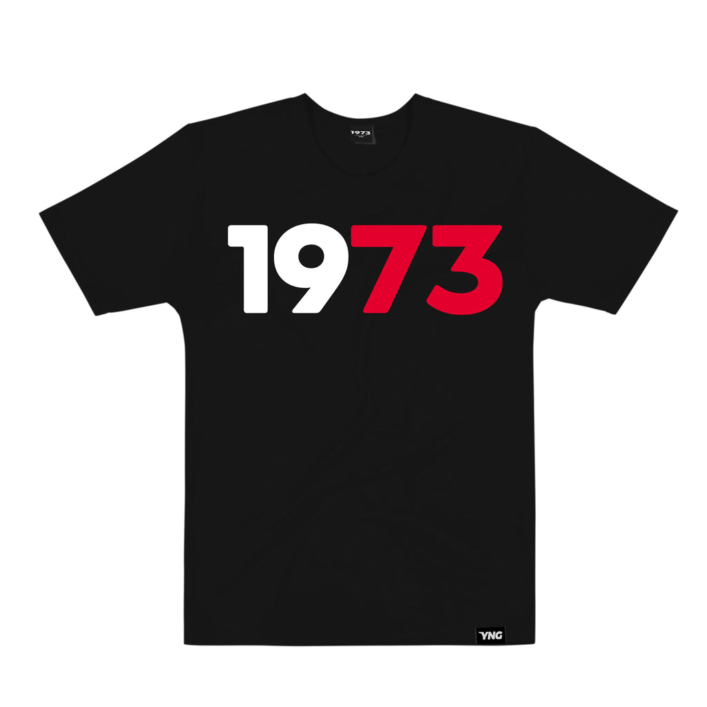 The 1973 Collection Greatness Tee - Black/Red
