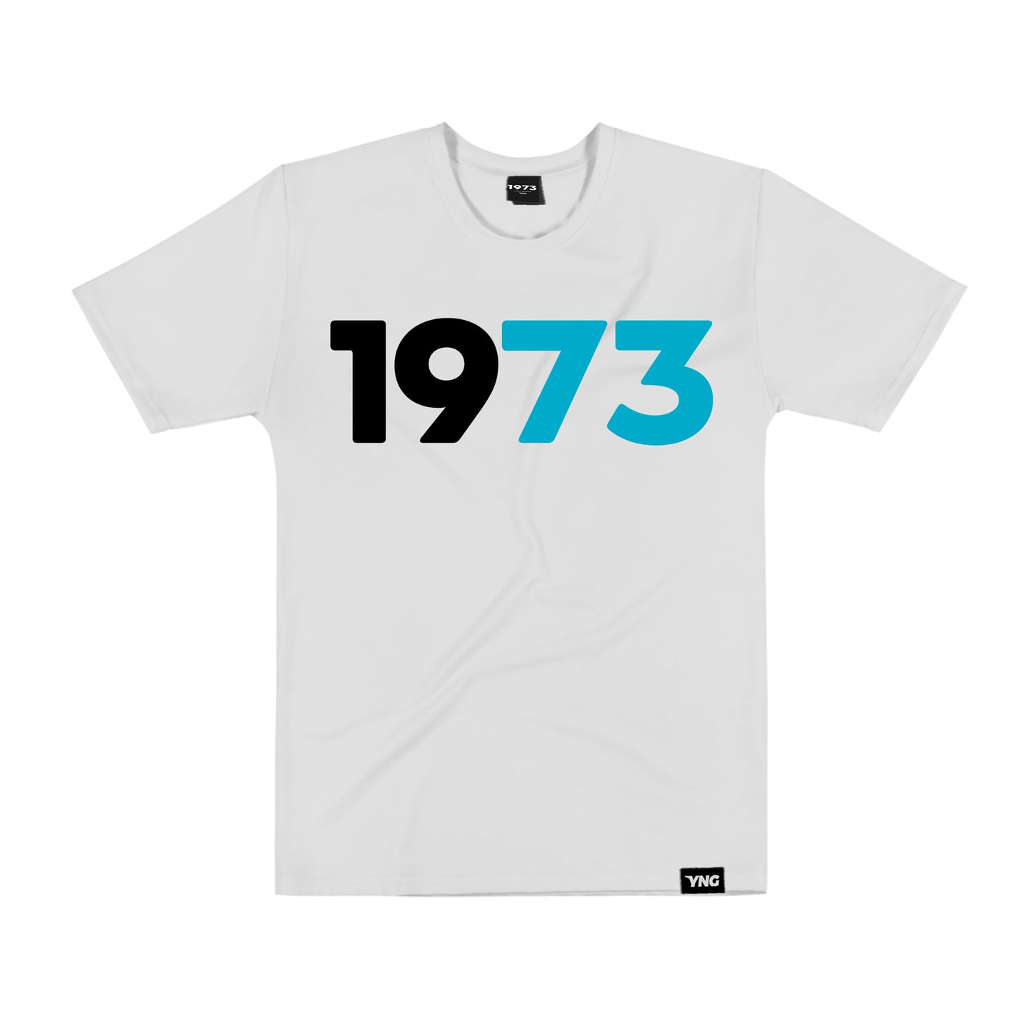 The 1973 Collection Greatness Tee - White/Aqua