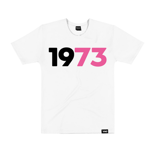 The Limited Edition 1973 Collection Breast Cancer Won't Win Tee - White