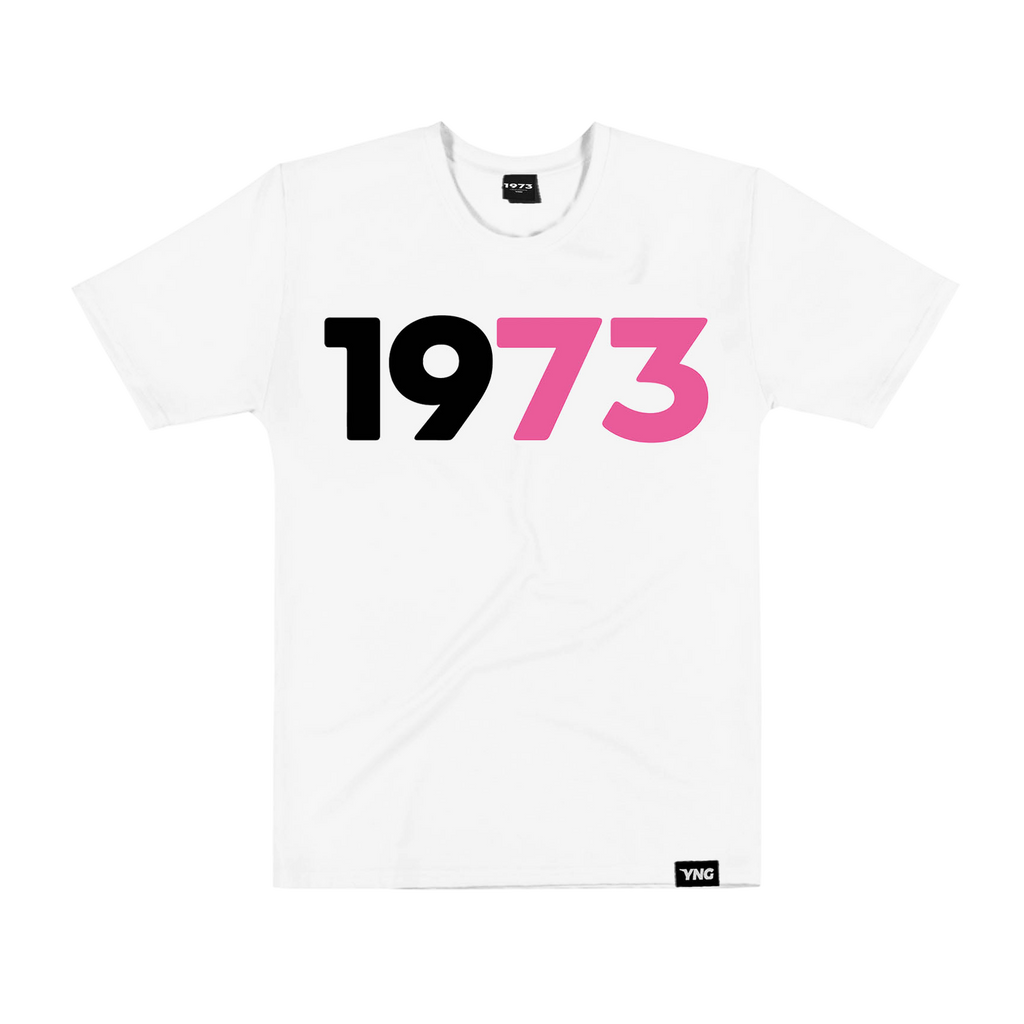 The Limited Edition 1973 Collection Breast Cancer Won't Win Tee - White