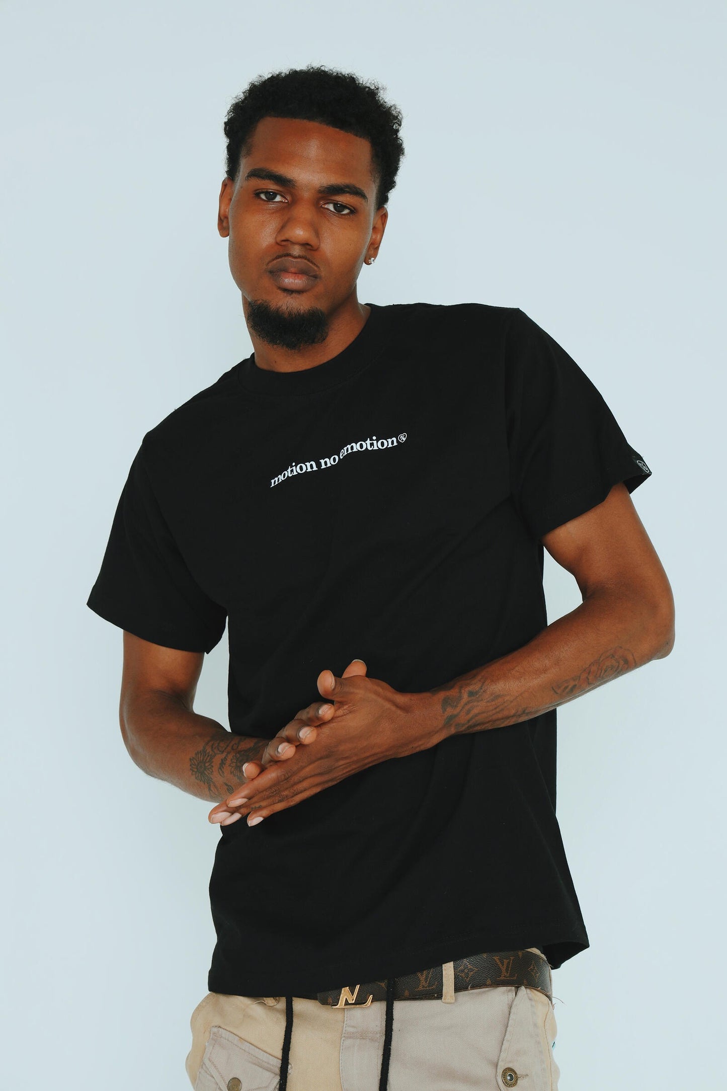 Fly Supply Motion No Emotion Tee - Black