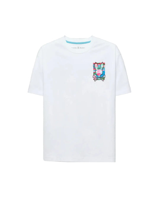 Psycho Bunny Issac Relaxed Tee - White