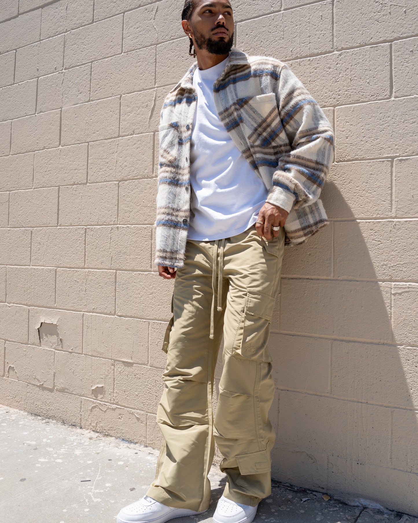 EPTM Parachute Cargo Pants - Tan