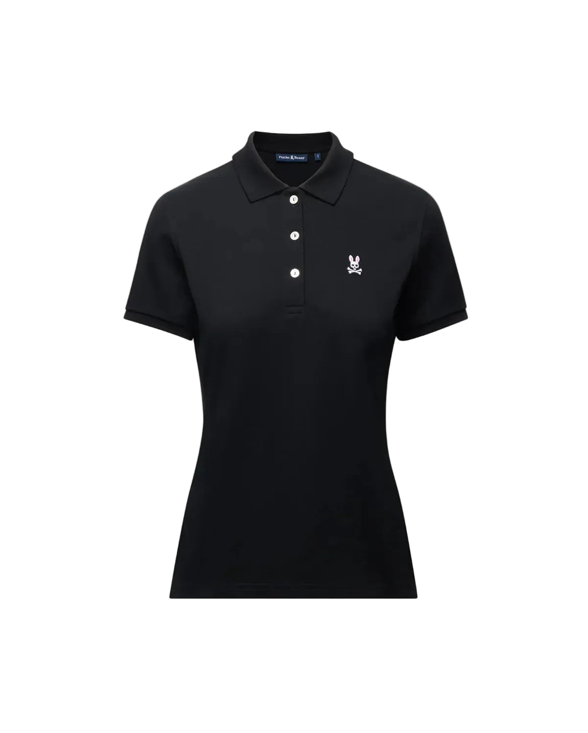 Psycho Bunny Women's Pique Polo - Black