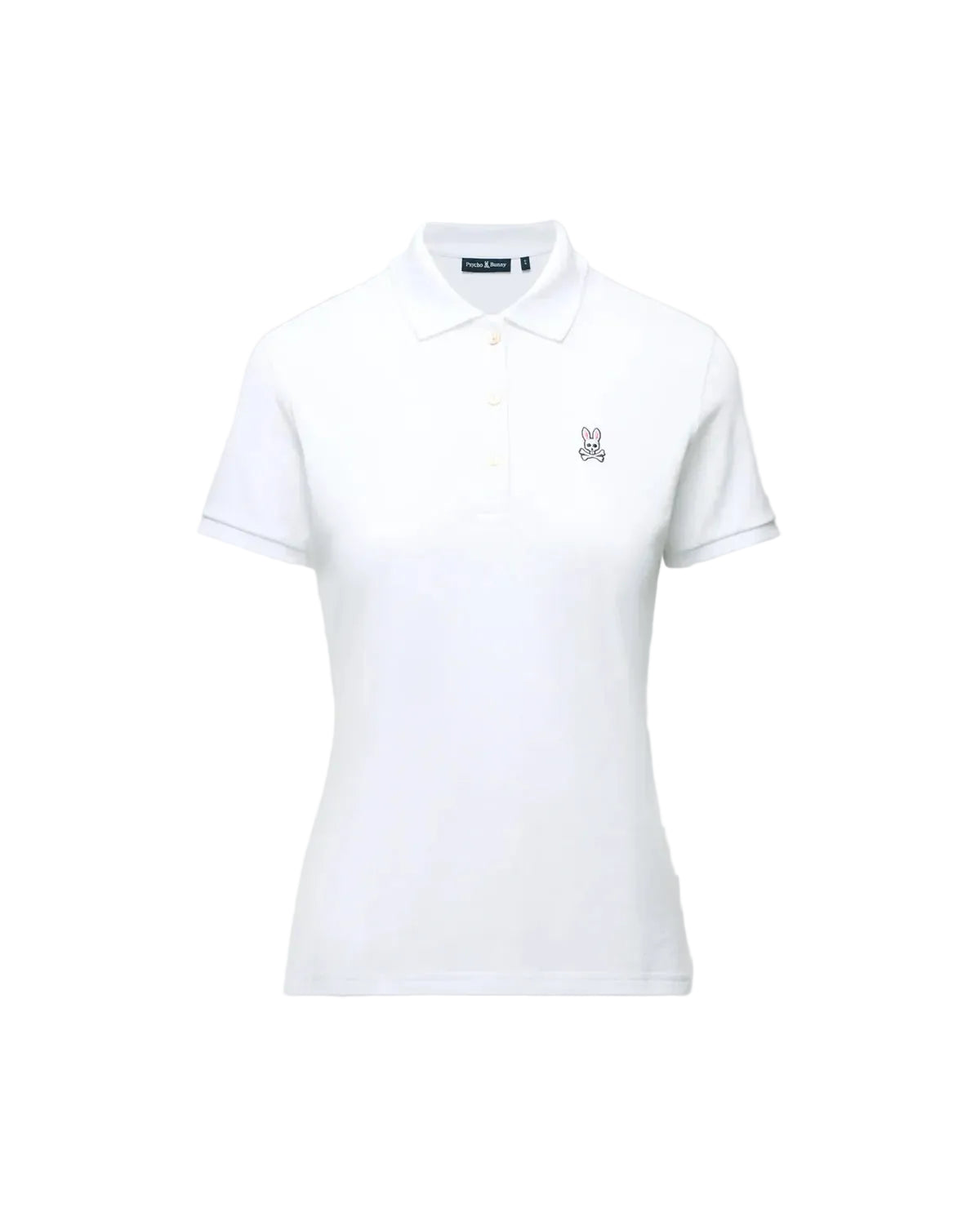 Psycho Bunny Woman's Pique Polo - White