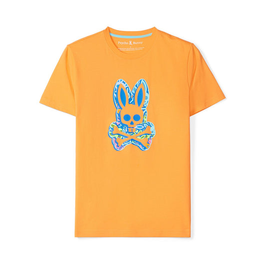 Psycho Bunny Clifton Graphic Tee - Nectarine