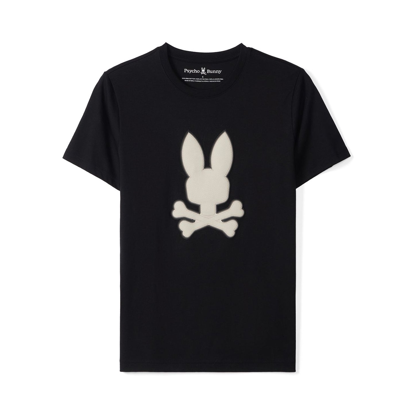 Psycho Bunny Riviera Graphic Tee - Black