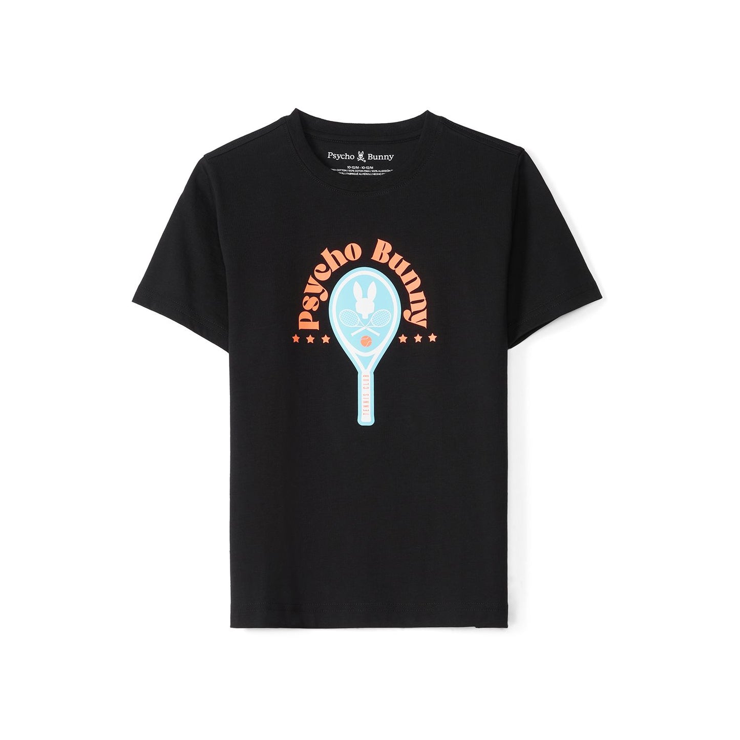 Psycho Bunny Courtside Sport Tee - Black