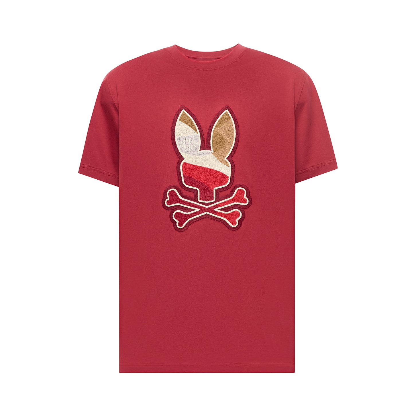 Psycho Bunny Dante Bunny Graphic Tee - Garnet