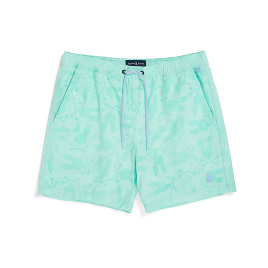 Psycho Bunny Malta Hydrochromic Swim Trunk - Beach Glass