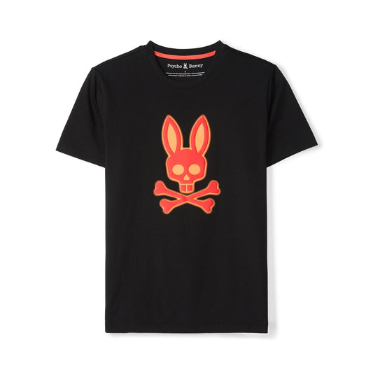 Psycho Bunny Wellington Graphic Tee - Black