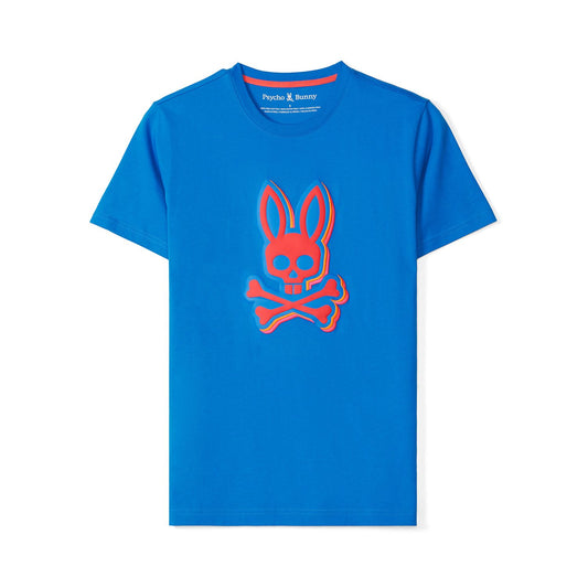 Psycho Bunny Sanderson Graphic Tee - Princess Blue