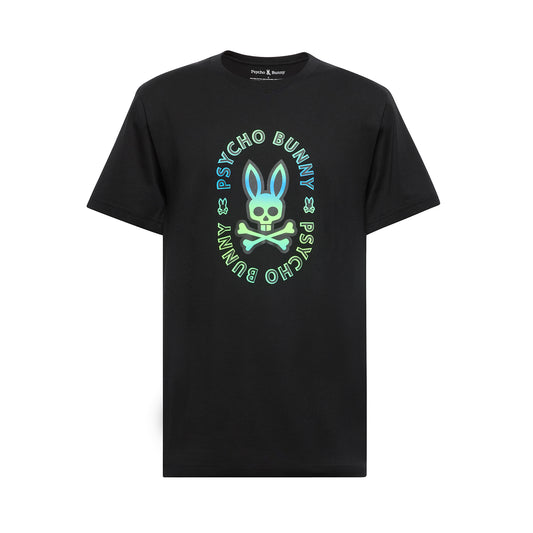 Psycho Bunny Almont Graphic Tee - Black