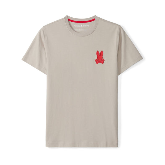 Psycho Bunny Walter Back Graphic Tee - Oyster